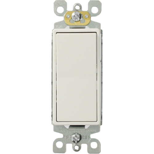 Decora&reg; Quiet Rocker Switch with 3-Way Toggle Waymarc Industries Inc