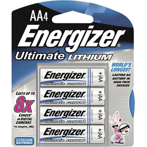 Batteries au lithium, AA, 1,5 V Waymarc Industries Inc