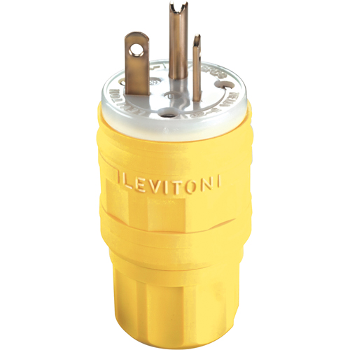 Pris &agrave; lames droites &eacute;tanche Wetguard, Plastique, 20 A, 125 V Waymarc Industries Inc