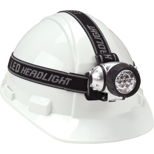 Headlamp, LED, 28 Lumens, 20 Hrs. Run Time, AAA Batteries Waymarc Industries Inc