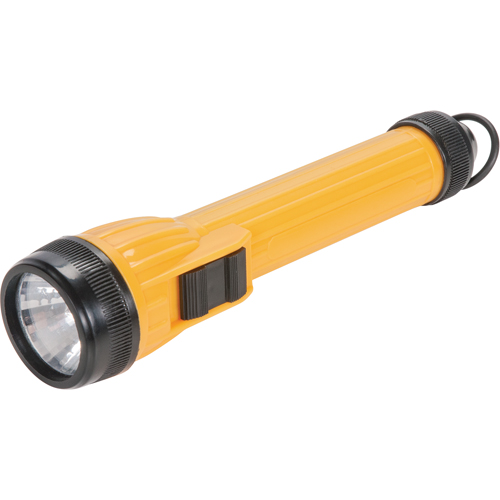 AFL100 Flashlight, LED, 28 Lumens, AA Batteries Waymarc Industries Inc