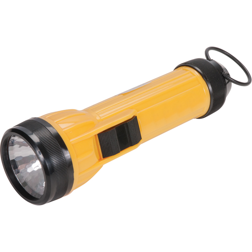 AFL100 Flashlight, LED, 35 Lumens, D Batteries Waymarc Industries Inc