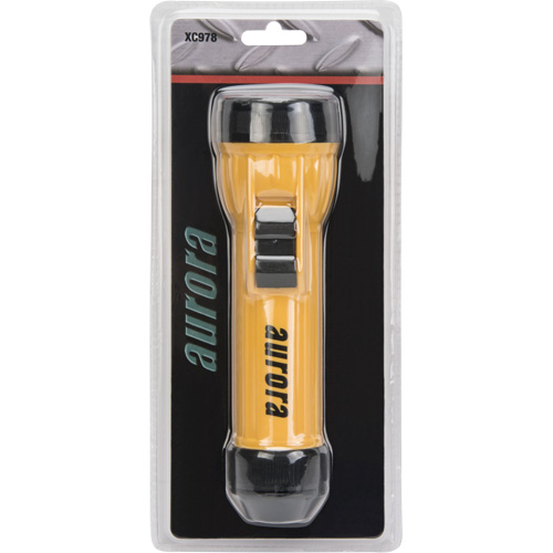 AFL100 Flashlight, LED, 35 Lumens, D Batteries Waymarc Industries Inc