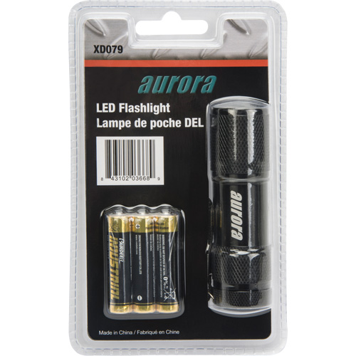 Mini lampe de poche AFL200, DEL, 25 lumens, Piles AAA Waymarc Industries Inc