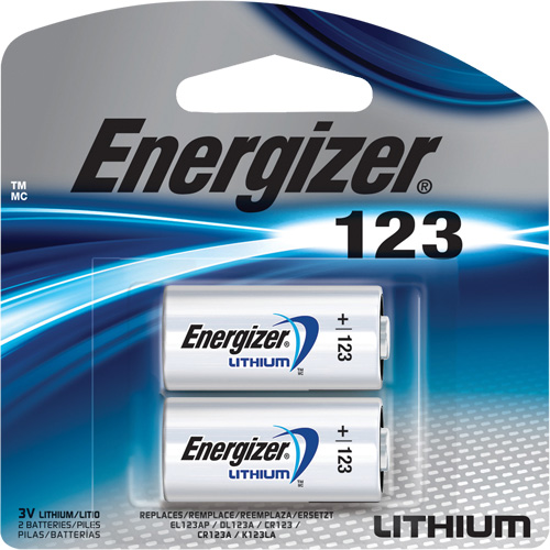 Batteries au lithium, 123, 3 V Waymarc Industries Inc