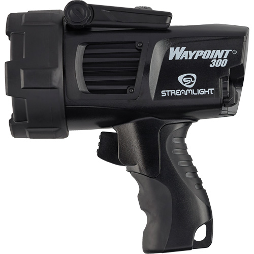 Waypoint&reg; 300 Pistol Grip Spotlight, LED, 1000 Lumens, Rechargeable Batteries Waymarc Industries Inc