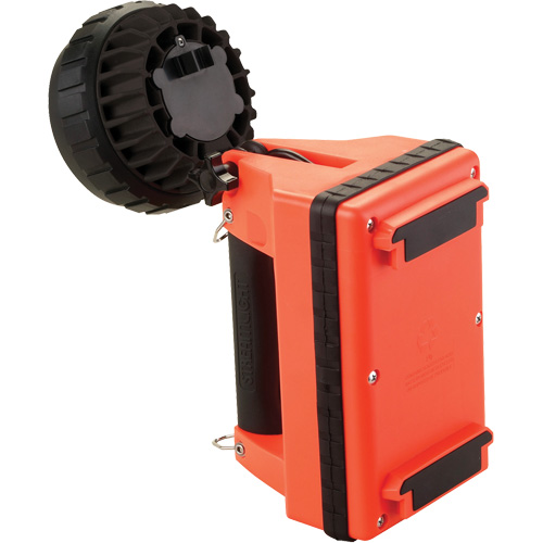 E-Flood&reg; FireBox&reg; Lantern, LED, 615 Lumens, 8 Hrs. Run Time, Rechargeable Batteries, Included Waymarc Industries Inc