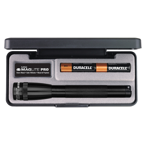 Lampes de poche Mini Pro, DEL, 272 lumens, Piles AA Waymarc Industries Inc