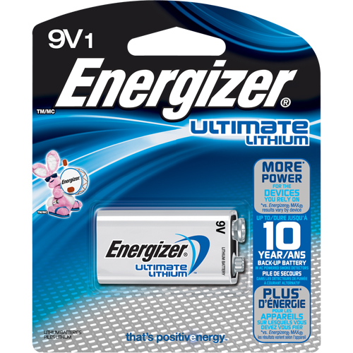 Batteries au lithium, 9 V Waymarc Industries Inc