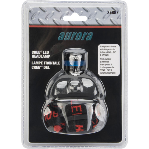 Cree&reg; Headlamp, LED, 120 Lumens, 6 Hrs. Run Time, AAA Batteries Waymarc Industries Inc