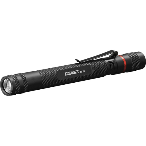 Lampe stylo HP3R, DEL, 245 lumens, Corps en Aluminium, piles AAA/Rechargeable, Compris Waymarc Industries Inc