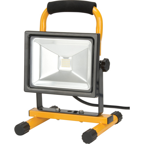 Projecteur portatif, DEL, 20 W, 2500 lumens, Boîtier en Aluminium Waymarc Industries Inc