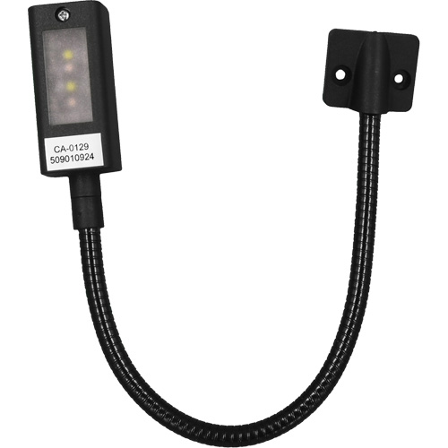 LED Gooseneck Maplight, 1 W, LED, 12" Neck, Black Waymarc Industries Inc