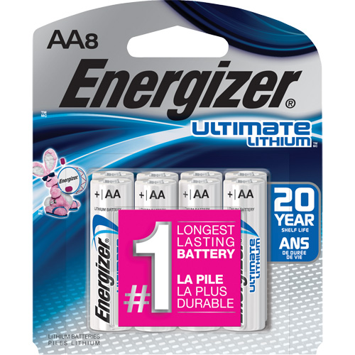 Ultimate Lithium Batteries, AA, 1.5 V Waymarc Industries Inc