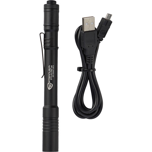 Lampe de poche stylo USB Stylus Pro, DEL, 350 lumens, Corps en Aluminium, piles Rechargeable, Compris Waymarc Industries Inc