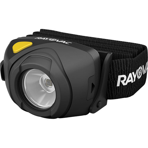 Workhorse Pro Virtually Indestructible HD Headlight, LED, 210 Lumens, 17 Hrs. Run Time, AAA Batteries Waymarc Industries Inc