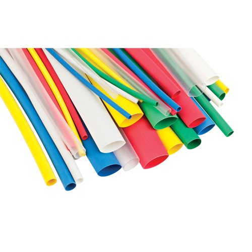 Heat Shrink Tubing, Thin Wall, 1/2', 0.25" (6.35mm) - 0.25" (6.35mm) Waymarc Industries Inc