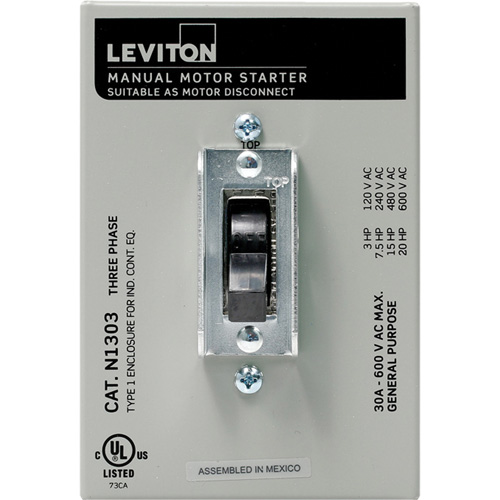 Manual Motor Controller Waymarc Industries Inc