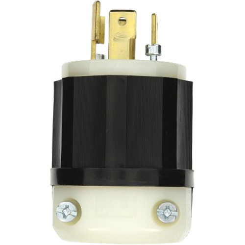 Fiche verrouillable de calibre industriel, Nylon, 30 A, 347 V/600 V, L20-30P Waymarc Industries Inc