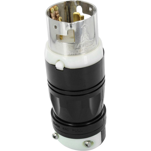 Prise verrouillable de style californien, Nylon, 50 A, 120 V/250 V, Non-NEMA Waymarc Industries Inc