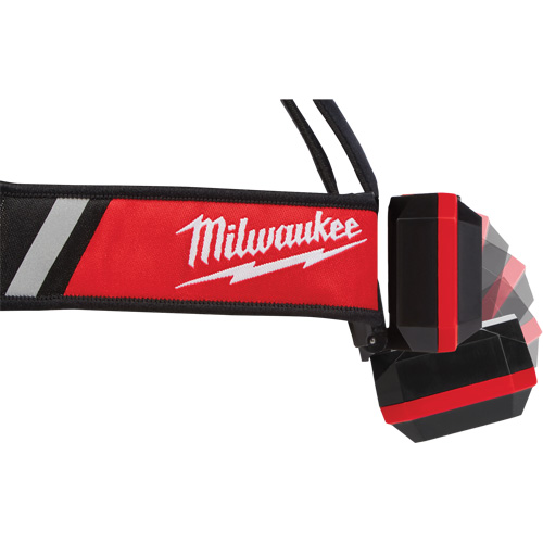 Low-Profile USB Headlamp, LED, 600 Lumens, 2 Hrs. Run Time, Rechargeable Batteries Waymarc Industries Inc
