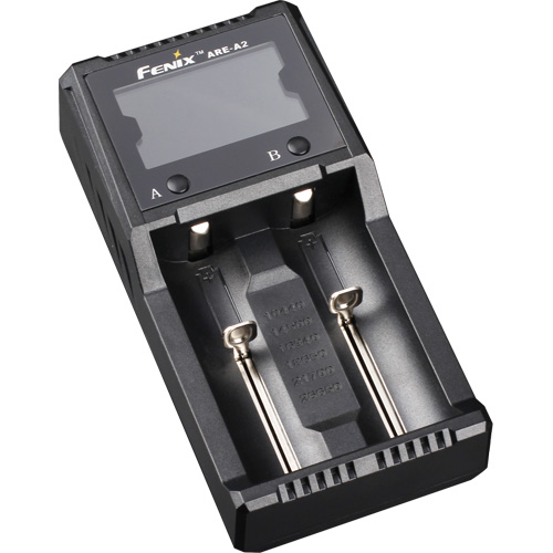 Chargeur de batterie &agrave; deux canaux ARE-A2 Waymarc Industries Inc