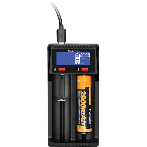 ARE-D2 Dual-Channel Smart Battery Charger Waymarc Industries Inc