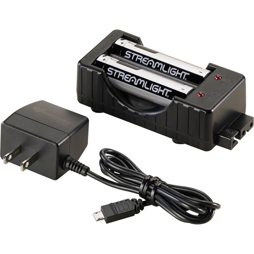 Chargeur USB pour 2 piles & piles Waymarc Industries Inc