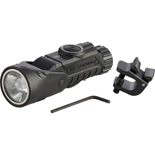 Lame de poche &agrave; alimentation multiple &agrave; angle droit pour casque Vantage 180 X, DEL, Piles Rechargeable/CR123A, Polym&egrave;re de nylon Waymarc Industries Inc