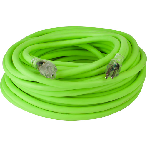 Flexzilla&reg; Pro Industrial Extension Cord, All-Weather, SJTW, 10/3 AWG, 15 A, 100' Waymarc Industries Inc