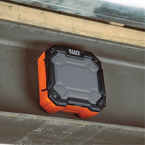 Haut-parleur Bluetooth avec aimant et crochet (outil seulement), Lithium-ion Waymarc Industries Inc