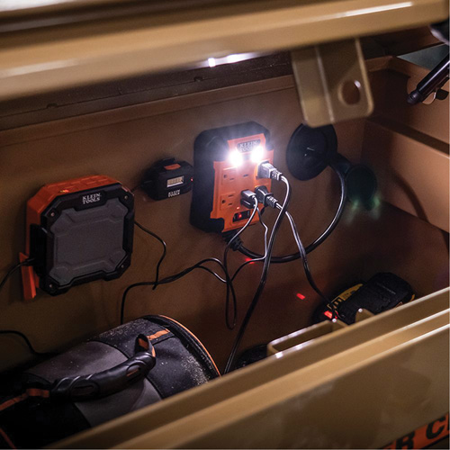 Powerbox 1 Magnetic Power Strip, 4 Outlet(s), 5', 120 V Waymarc Industries Inc