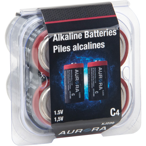 Piles alcalines industrielles, C, 1,5 V Waymarc Industries Inc
