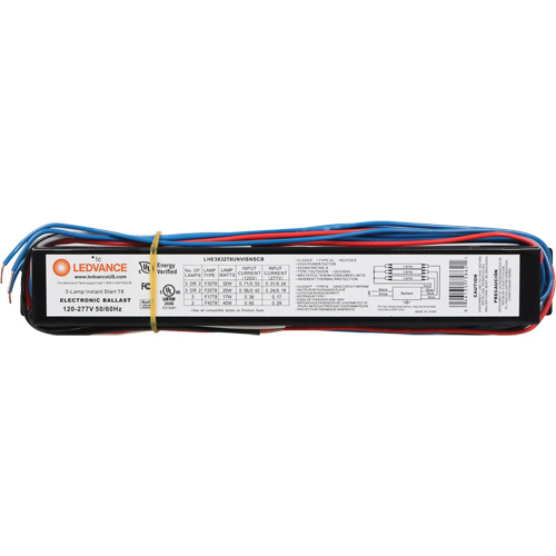 Ballast &agrave; 3 lampes fluorescentes T8 Waymarc Industries Inc