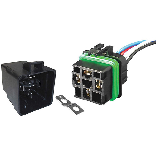 Paquet assorti de relais et de fil herm&eacute;tiques r&eacute;sistants aux intemp&eacute;ries, Mini disjoncteur, 30 A, 24 V Waymarc Industries Inc