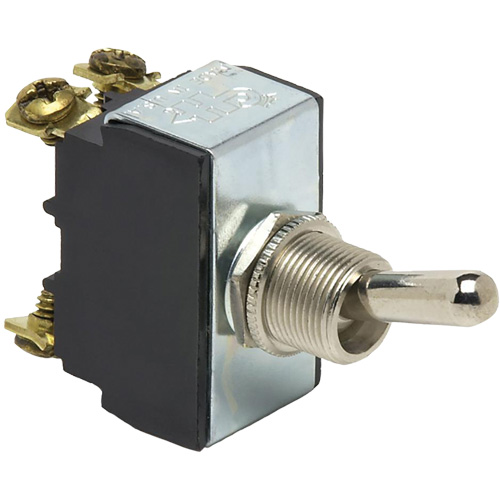 DPST Standard Heavy-Duty 4-Terminal Toggle Switch Waymarc Industries Inc
