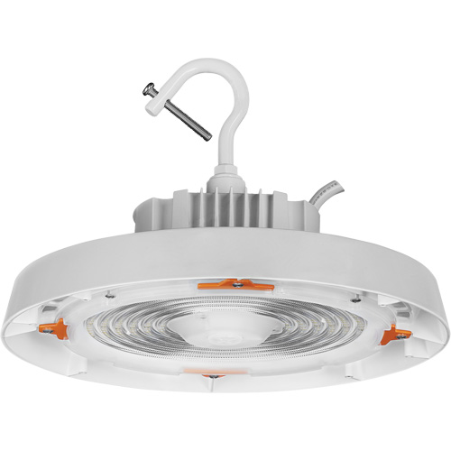 UFO High Bay Light, LED, 120 - 347 V, 150 W, 7.3" H x 11" W Waymarc Industries Inc