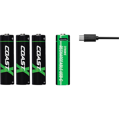 Zithion-X&reg; AA Rechargeable Batteries Waymarc Industries Inc