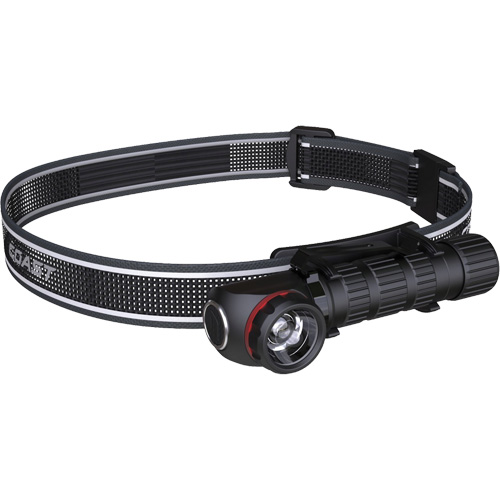 TXM50R Headlamp with Pocket Clip & Magnet, LED, 1250 Lumens, 6 Hrs. Run Time, Rechargeable Batteries Waymarc Industries Inc