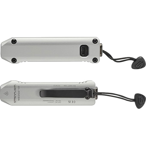 Wedge&reg; Slim Everyday Carry Flashlight, LED, 1000 Lumens, Rechargeable Batteries Waymarc Industries Inc