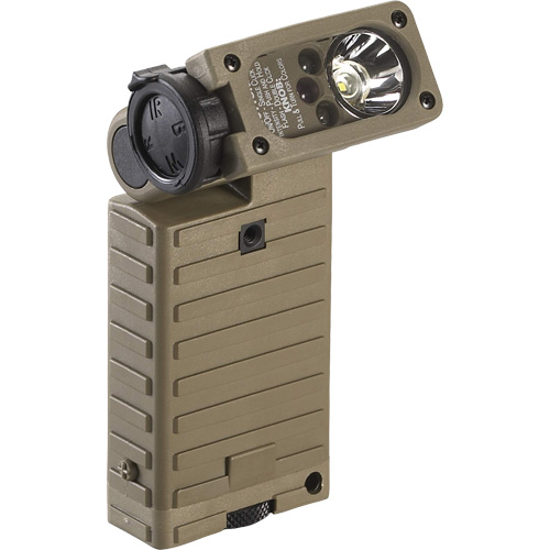 Sidewinder&reg; X High-Output Multi-Fuel Military Light with Tilting Head, LED, 275 Lumens, AA Batteries Waymarc Industries Inc