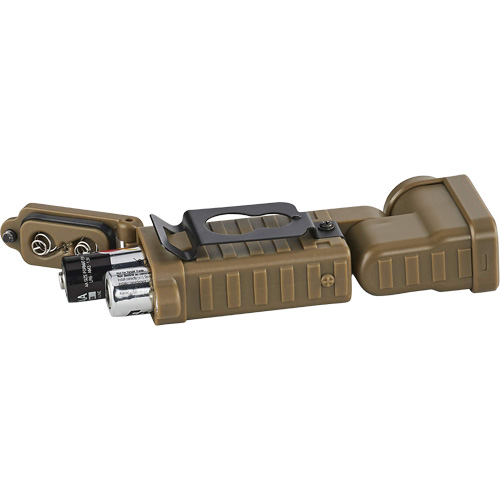 Sidewinder&reg; X High-Output Multi-Fuel Military Light with Tilting Head, LED, 275 Lumens, AA Batteries Waymarc Industries Inc