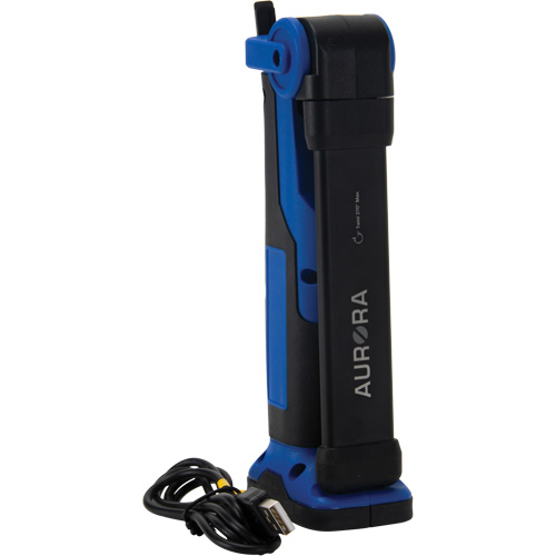 Baladeuse pliante/torsad&eacute;e, Magn&eacute;tique, Rechargeable, 350 lumens Waymarc Industries Inc