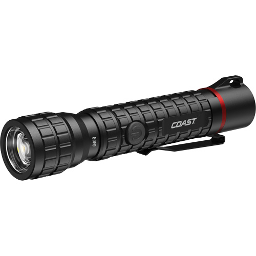 G40R Waterproof Flashlight with Twist Focus, LED, 650 Lumens, Rechargeable Batteries Waymarc Industries Inc