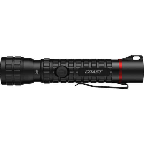 G40R Waterproof Flashlight with Twist Focus, LED, 650 Lumens, Rechargeable Batteries Waymarc Industries Inc