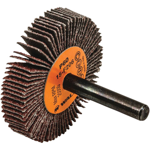Coolcut Flap Wheel, Aluminum Oxide, 60 Grit, 2" x 3/8" x 1/4" Waymarc Industries Inc