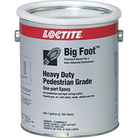 Big Foot™ Heavy-Duty Pedestrian Grade Anti-Slip Floor Coating, 1 gal., Epoxy-Based, Black AA603 | Waymarc Industries Inc
