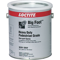 Big Foot Heavy Duty Pedestrian Grade Anti-Slip Coating, 1 gal., Epoxy-Based, Grey Waymarc Industries Inc