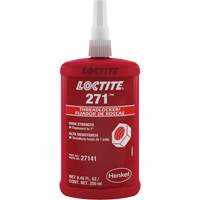Threadlocker 271 , Red, High, 250 ml, Bottle Waymarc Industries Inc