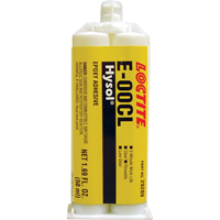 Hysol E-00CL Epoxy, Two-Part, Dual Cartridge, 97 g., Clear Waymarc Industries Inc